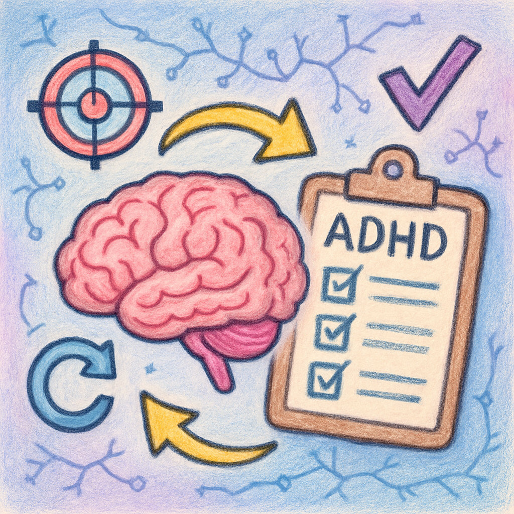 성인 ADHD 자가진단 테스트 - 주의력결핍 과잉행동장애 증상 체크
